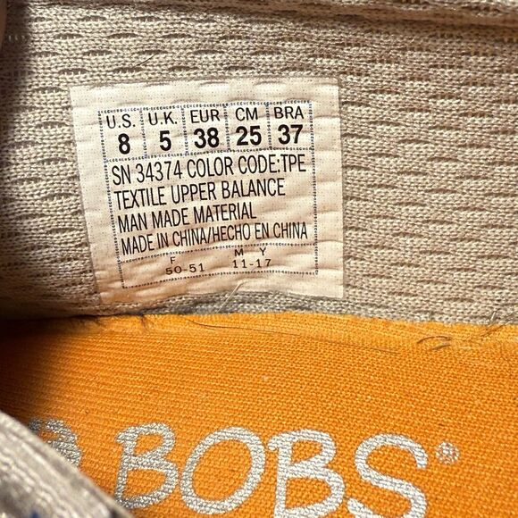 Skechers BOBs for Dogs Posh Pups Slip-On Flat Memory Foam Shoes Sz 8 - Picture 7 of 8